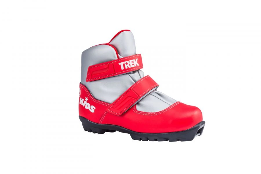 Ботинки лыжные детские TREK Kids1 красный (лого белый) S