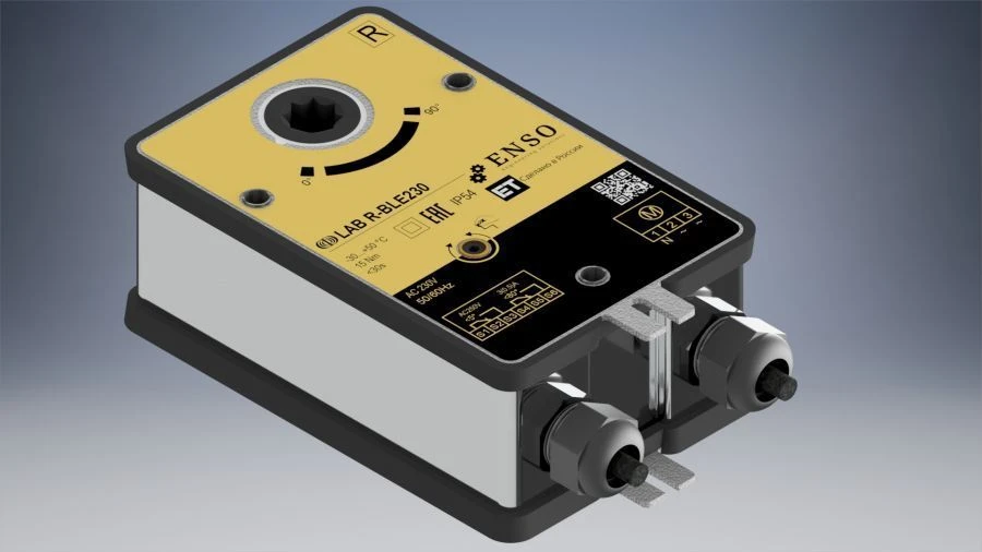 المحرك الكهربائي العكسي للتحكم في صمامات التهوية LAB R-BLE230