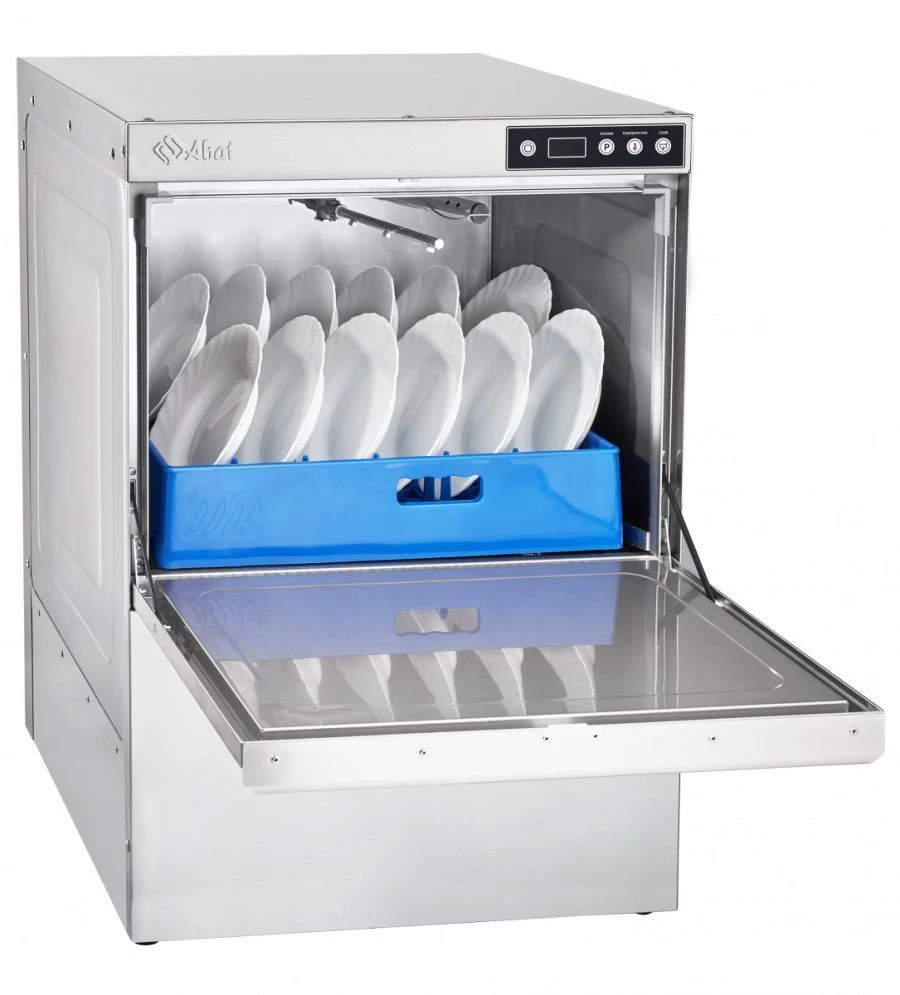 Electric Kitchen Dishwasher for 500 Plates per Hour Model MPK-500F-01-230