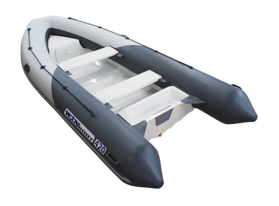 Жесткие надувные моторные лодки WINBOAT 420GT