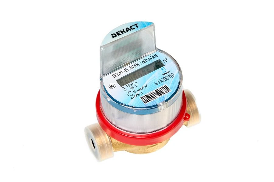 عداد مياه بارد وساخن دكاست VSKM-15 iWAN LoRaWAN 80 مم