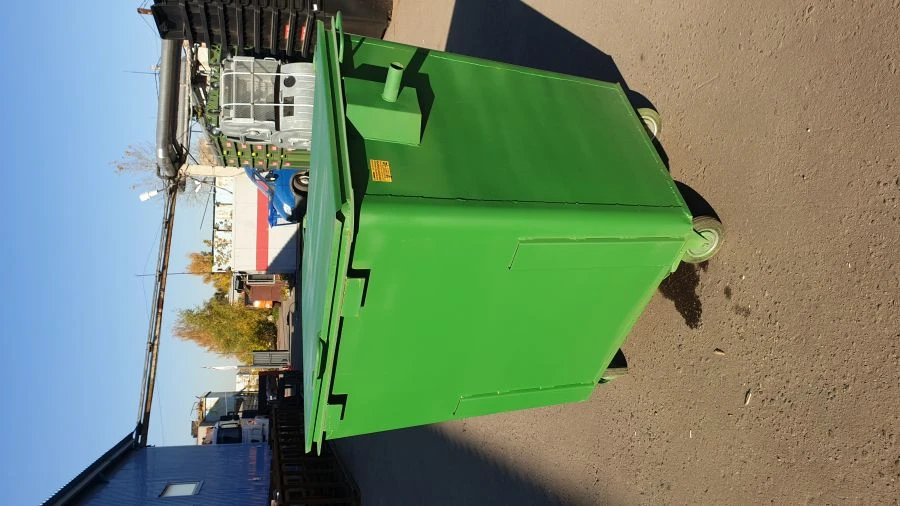 Контейнер металлический для ТКО 0.8м3 (арт. MKO 0.8-CL160)