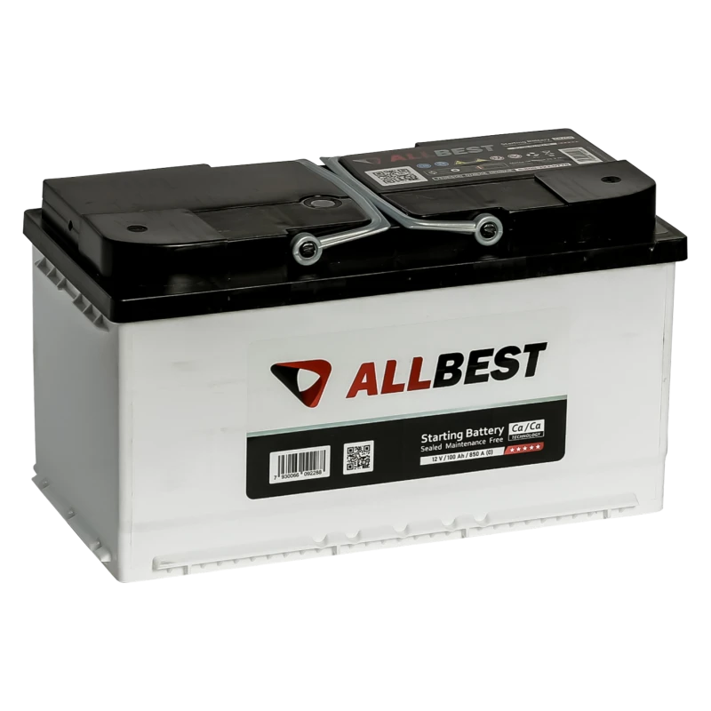 بطارية رصاصية لبدء محركات الاحتراق الداخلي 12 فولت 6ST-100VL ALLBEST