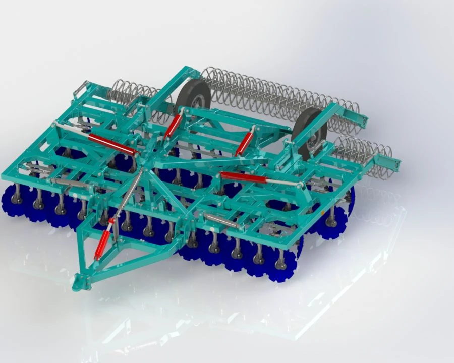Folding Disc Harrow BDM-5x4P (Sura-5x4P)