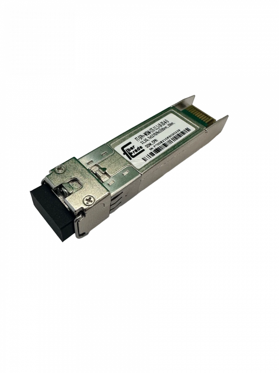 جهاز الإرسال والاستقبال البصري SFP+ بسرعة 11.3 جيجابت/ثانية - FT-SFP+-WDM-LTE-11,1-LR-20-A-D