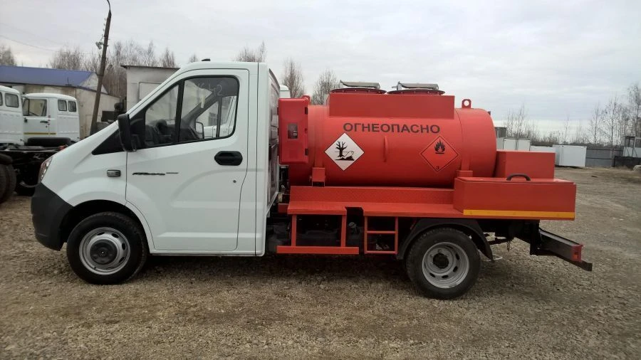 Автотопливозаправщик типа 2790H, модификация 2790H-01 на базе шасси ГАЗ А модификаций A21R22