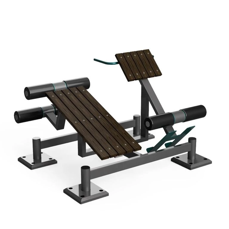 Double Outdoor Trainer for Back and Glute Muscles MS-1-MS764.07
