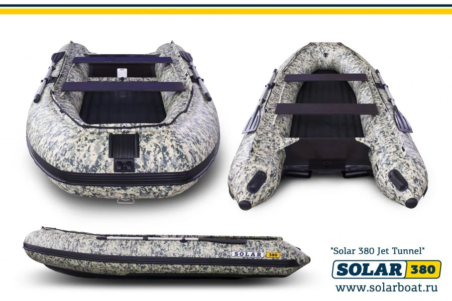 قارب مطاطي يعمل بمحرك SOLAR-380 Jet Tunnel