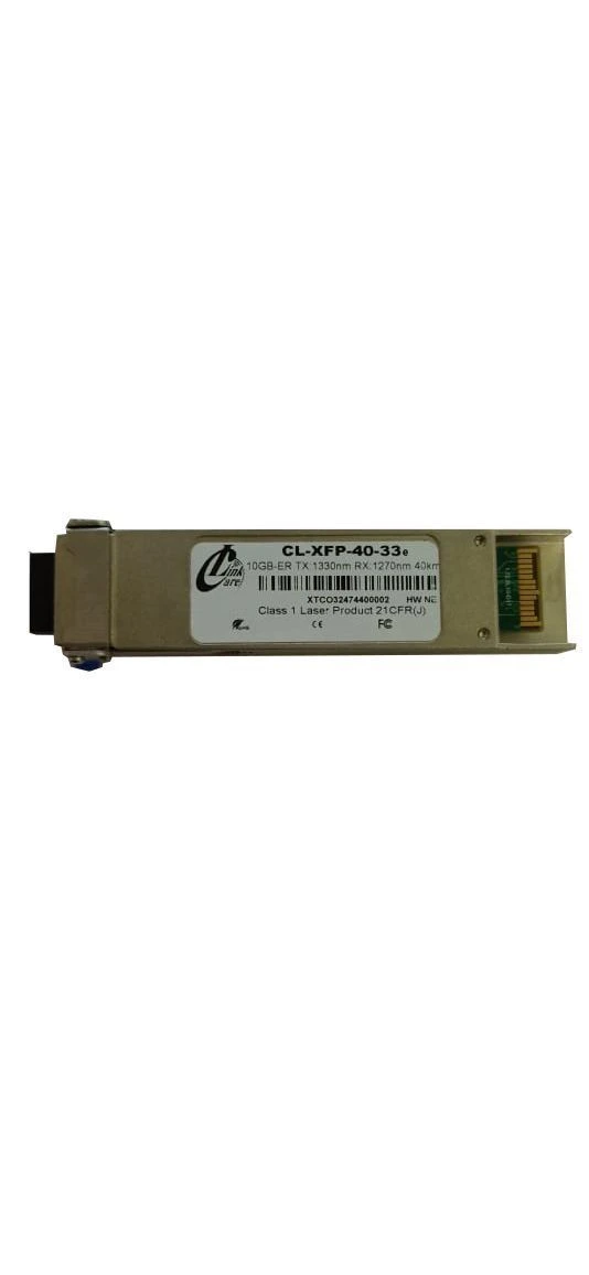جهاز إرسال بصري عالي السرعة CL-XFP-40-33 e لنقل المسافات الطويلة