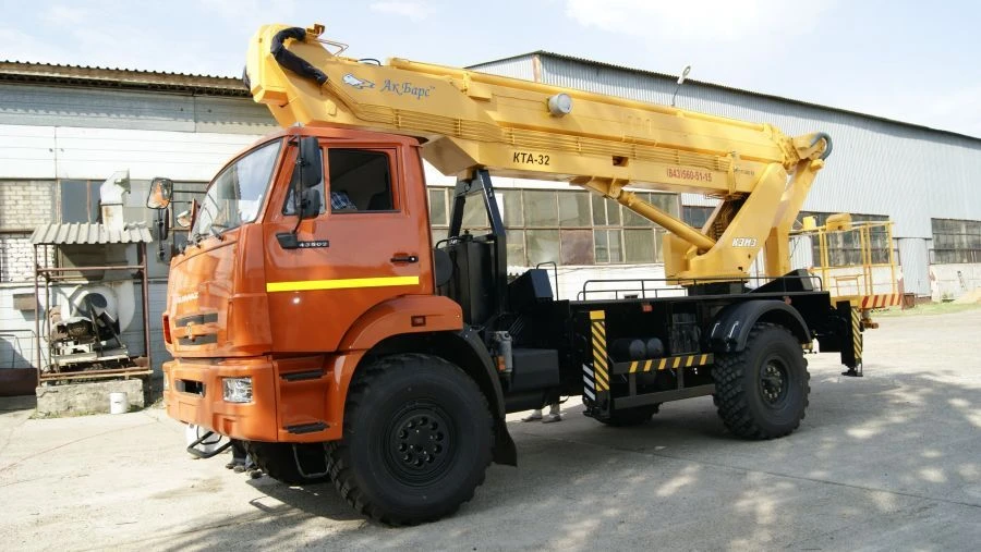 Автогидроподъемник модель КТА-32 на шасси КАМАЗ-43502, КАМАЗ-43253