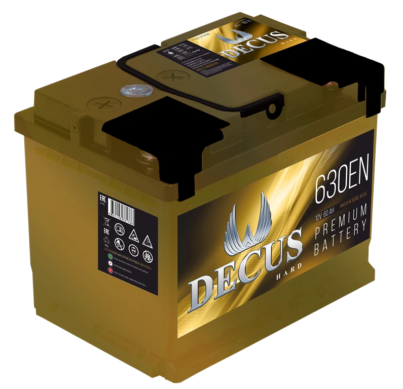 Lead Acid Battery for Starting Piston Engines 6ST-60 "DECUS