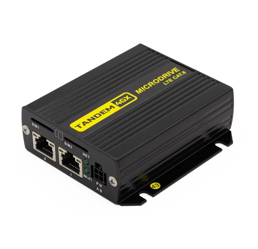 راوتر 4G مع مودم LTE Cat.6 - Microdrive Tandem 4GX-6