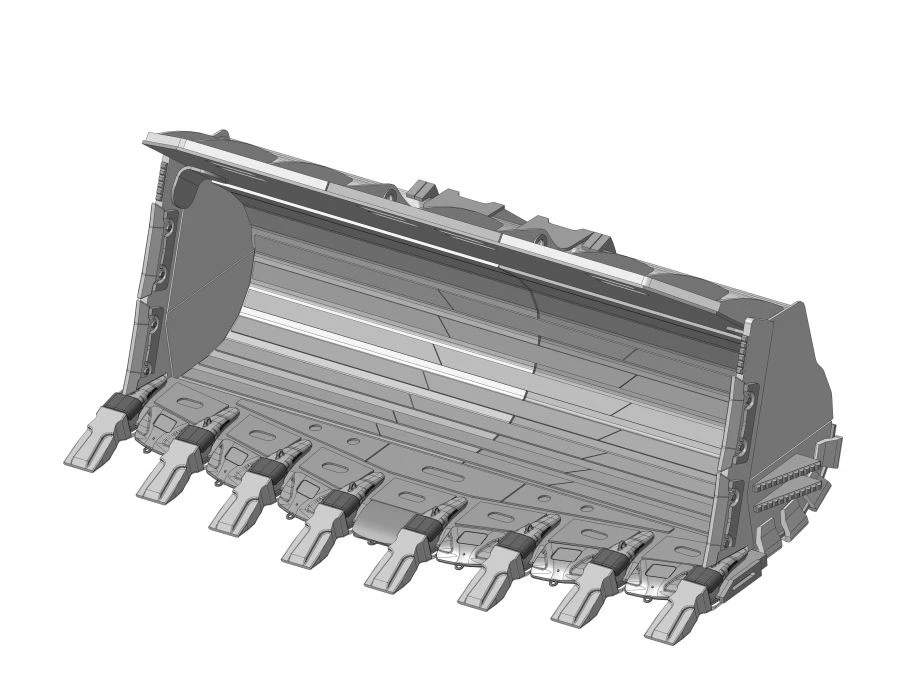 دلو صخري قوي FLRX-80d-900/12WC8-W90