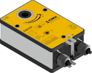 المشغل الكهربائي كيمّا R-BLF230 مع زنبرك عائد 230 فولت 5Nm