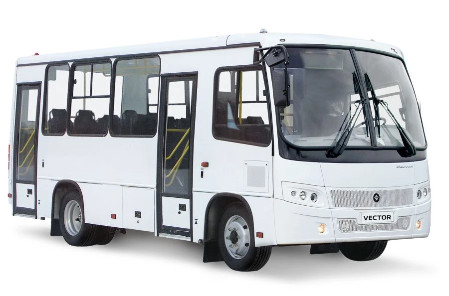 حافلة بAZ 320302-33 الجديدة مع محرك غاز