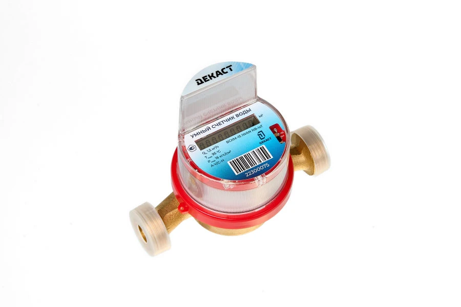 عداد المياه البارد والساخن دكاست VSKM-15 مع تقنية LoRaWAN