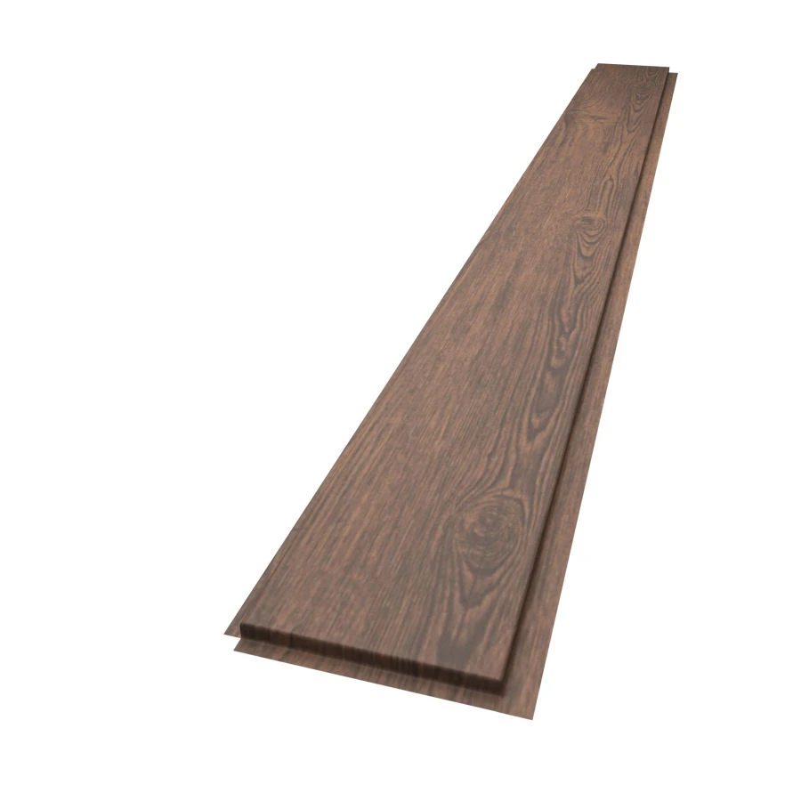 Linear Metal Panel "Yar-Panel" XL - Wide (250 x 2470 mm) Matte Oak