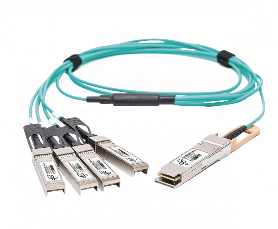 Кабельные сборки FT-QSFP28/4SFP28-CabP-AWGXX-X