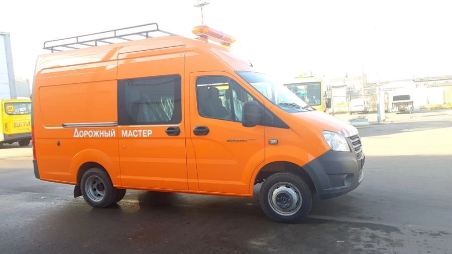 سيارة ورشة العمل المتنقلة IAC-1767MD على هيكل GAZ 3302