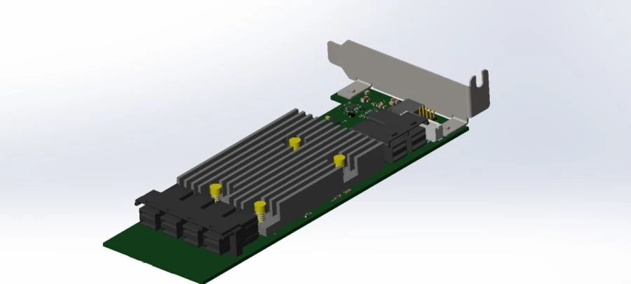 Дисковый контроллер SAS-3 RAID-24i, НИКА.467239.001