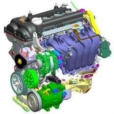 محرك الاحتراق الداخلي 1.6 لتر G4FG-5