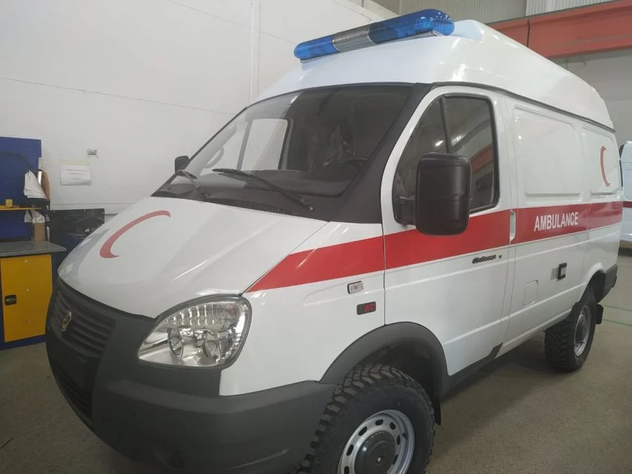 سيارة الإسعاف من الفئة ب IAС-1767ВВ على شاسيه GAZ 3221