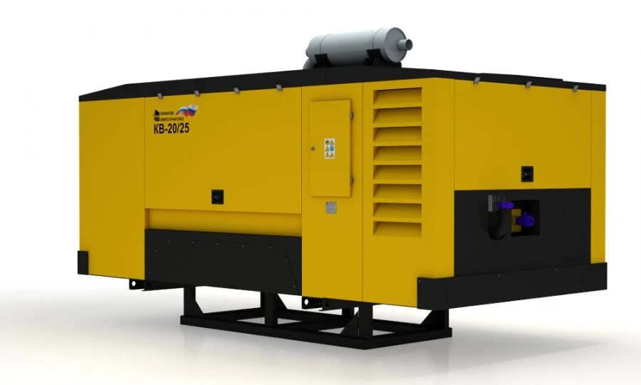 محطة ضاغط متنقلة KV-20/25P للاستخدامات المتعددة