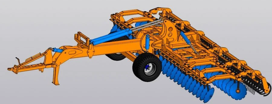 محراث قرصي مودولي BDM-7x2P