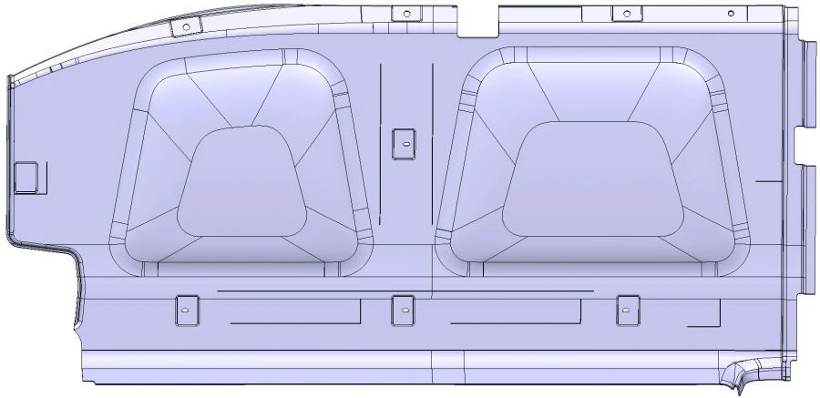 Обивка крыши A65R52-5702051-20