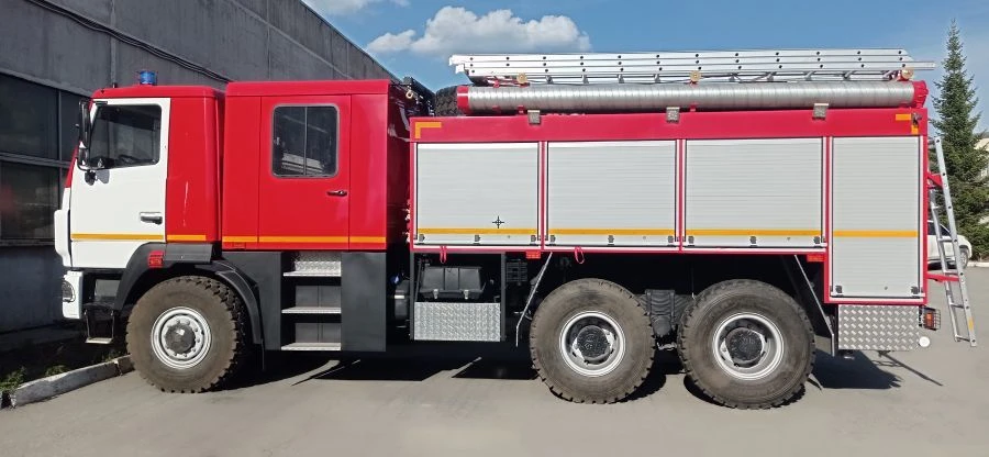 Автоцистерна пожарная АЦ 4,0-70 (6302) на шасси МАЗ 6302С5, 630226, 63022J
