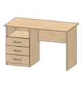 Writing Desk with PVC Edge Banding, Model 2