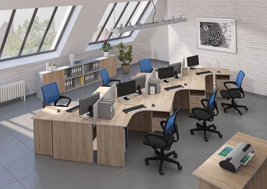 Budget Wooden Office Cabinets - Collection "BUDGET