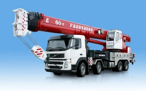 Кран автомобильный общего назначения КС-65721 60Т