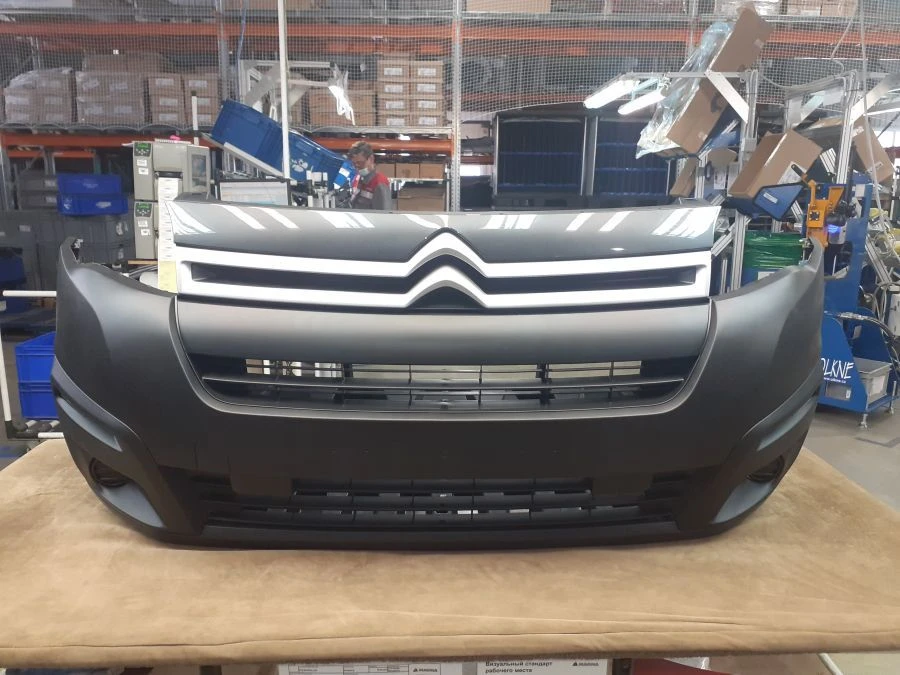 بامبر أمامي لسيارة سيتروين B9R VU مع مصابيح ضباب، 98392838
