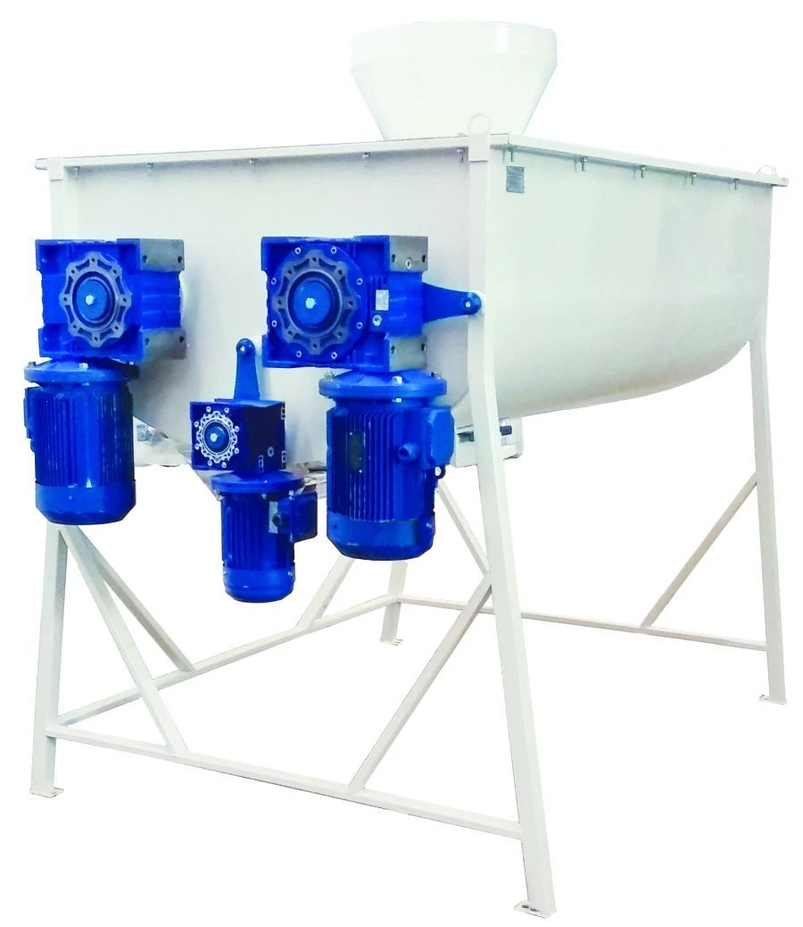 خلاط أفقي SG-8 لإعداد علف الحيوان والدواجن