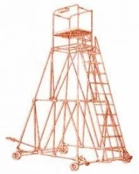 Disassemblable Ladder A38-1300-0 for Aircraft Maintenance