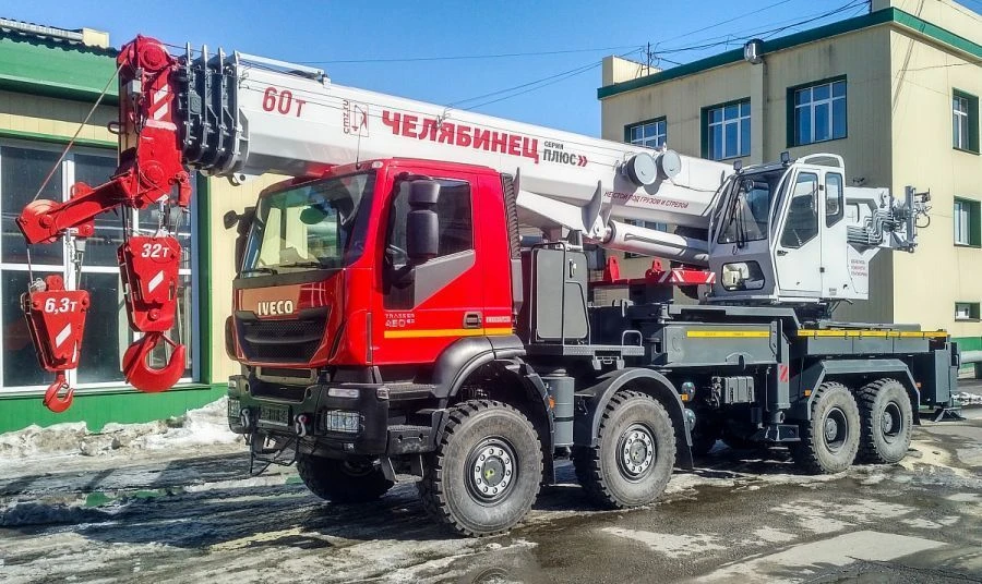 رافعة شاحنة كС-65760 مع هيكل IVECO-AMT