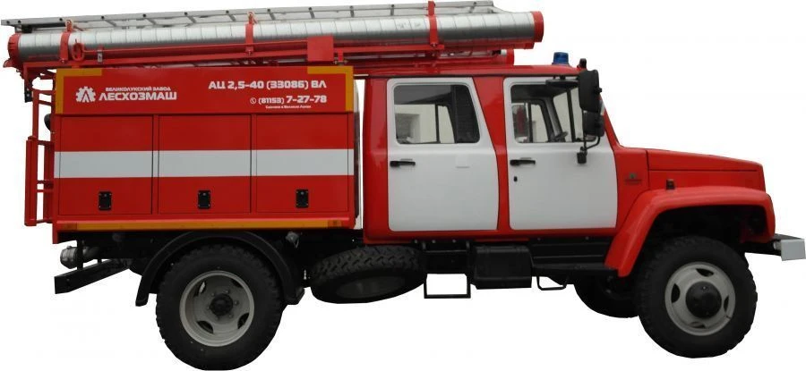 شاحنة إطفاء AC 2.5-40 (33086)-1 VL على قاعدة المركبة 3897