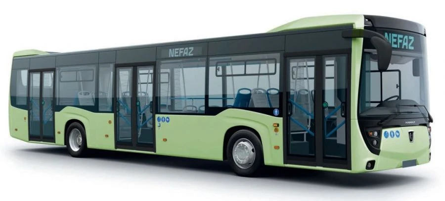 حافلة NEFAZ 5299 منخفضة الأرض مزودة بمحرك ديزل KAMAZ 667.521-250