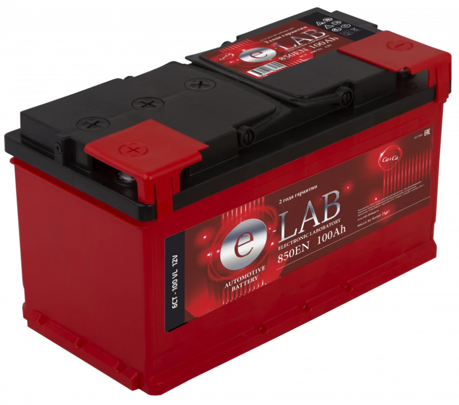 Lead Acid Battery for Starting Internal Combustion Engines 6ST-100 "ELAB