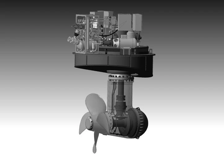 عمود توجيه الدفع DRK 2500N