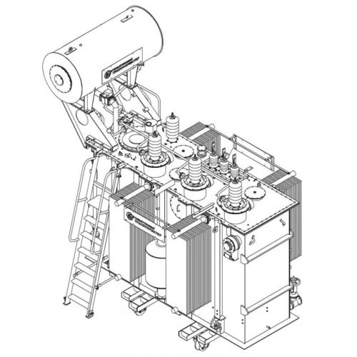 Трансформатор силовой масляный ТМН-6300/35 У1,УХЛ1,ХЛ1