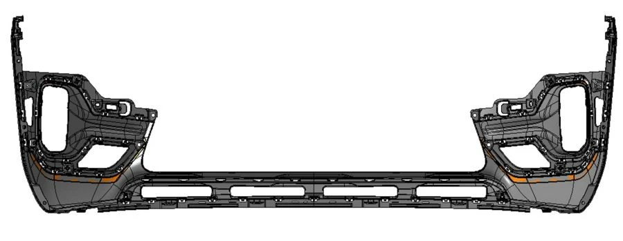 Передний нижний бампер (накладка бампера) SP2 86512-Q5000
