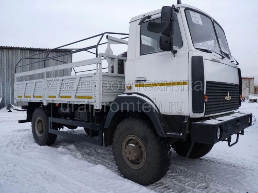 Автомобиль бортовой на шасси МАЗ (6312С3, 6312С5, 6312С9, 631226, 631228, 6501С5, 650126, 650128, 631223) модель 63333A (с КМУ/б