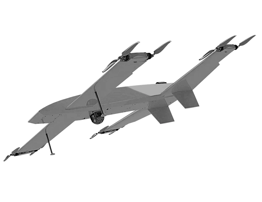 Remote Aerial Surveillance Complex with Tiltrotor UAV "Supercam SX200H