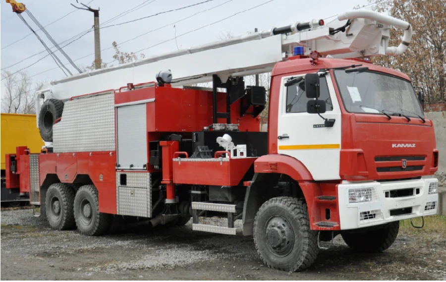 Автопеноподъемник пожарный ППП-37 (65225), на шасси КАМАЗ 65225-54