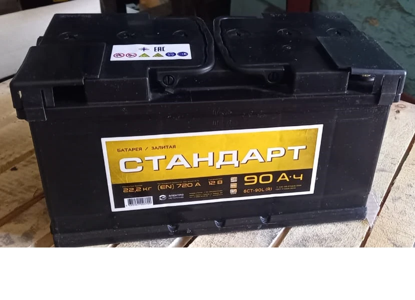 بطارية الرصاص الحمضية 6СТ-90L (N, VL)