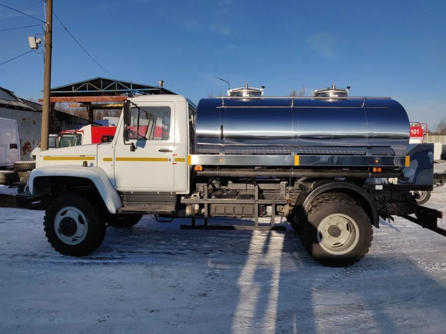 Автоцистерна для перевозки пищевых жидкостей типа 27901 модификаций 27901-0000010-49, на базе шасси ГАЗ,3308 модификации 33086,