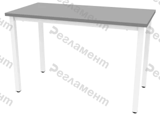 Стол рабочий МК В4 500-2500х400-1200х650-950мм(ШхГхВ)