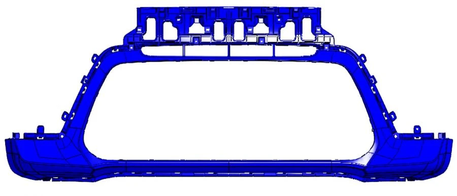 Передний нижний бампер (накладка бампера) SK3 86512-K0000